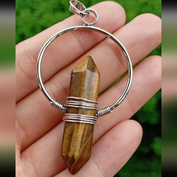 New Tiger Eye Moon Magic Amulet Pendant. - Picture 2 of 11